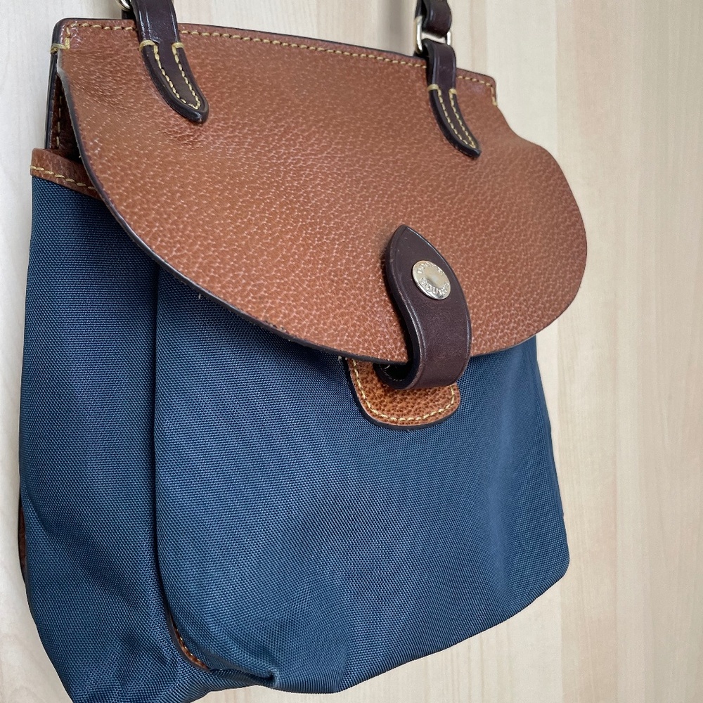 Dooney & Bourke leather & nylon bag